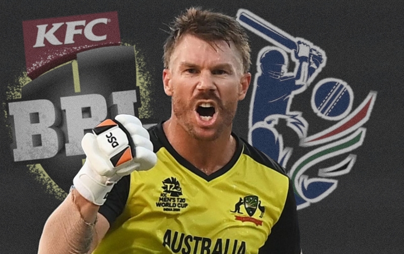 David Warner has received an offer from CA to play BBL.