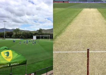 Tony Ireland stadium Pitch Report for AUS vs ZIM ODI