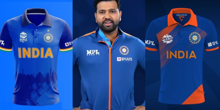 India to unveil new jersey for T20 WC 2022.