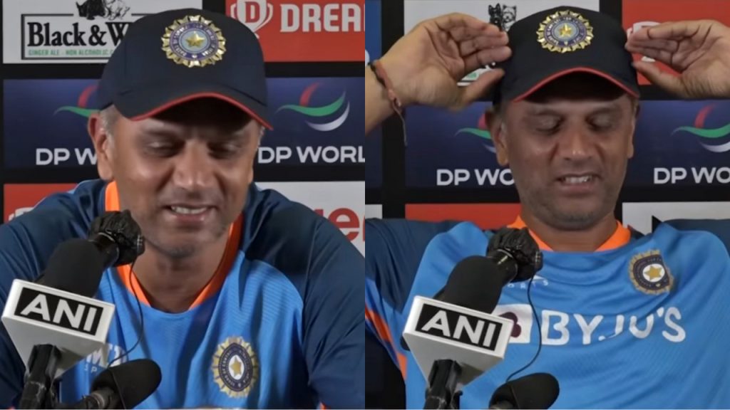 rahul dravid in press conference