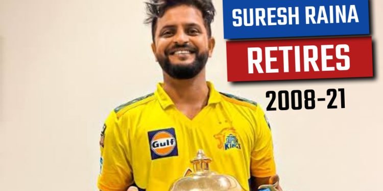 Suresh Raina retires from IPL to play in overseas leagues.
