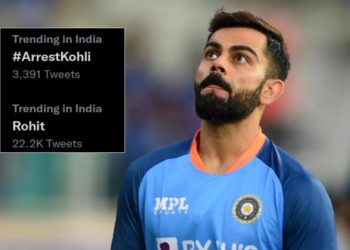 #ArrestKohli trends on Twitter