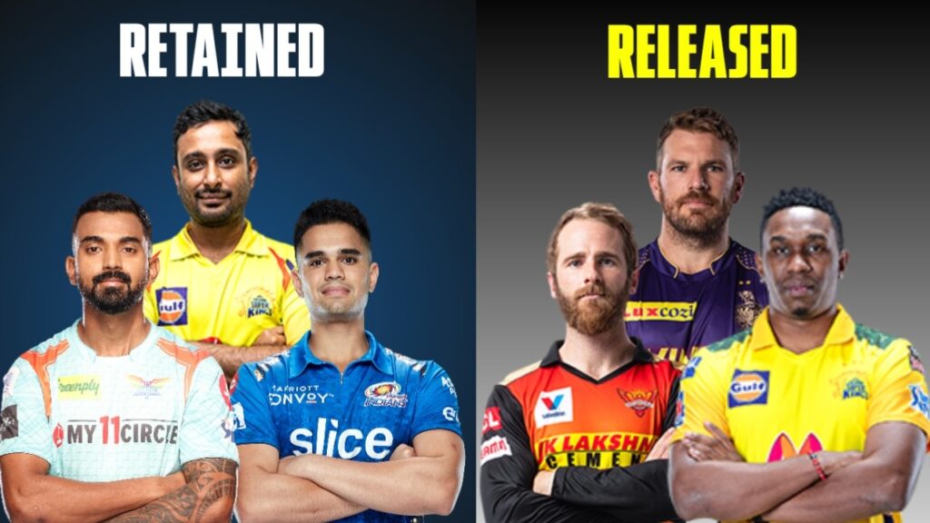 IPL Released Players 2023 List.