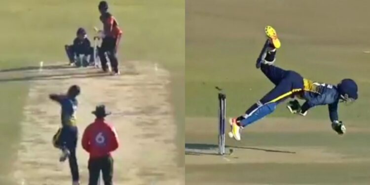 Arjun Saud Wicket Keeping draw comparison with MS Dhoni.