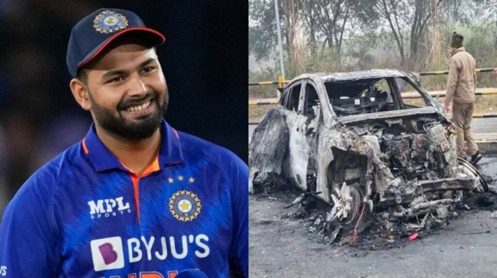 Rishabh Pant Car Accident.