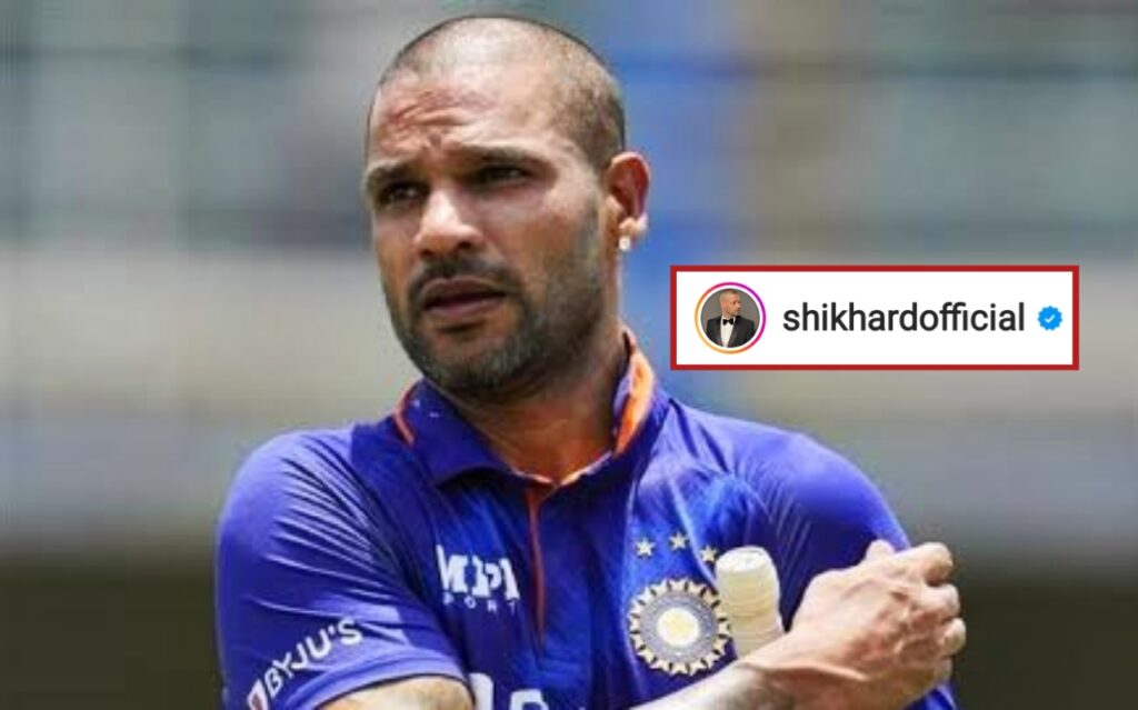 Shikhar Dhawan posts cryptic tweet after being dropped.