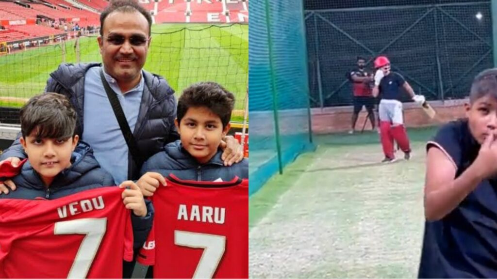 Virender Sehwag's son Aaryavir makes it to Delhi U16 team.