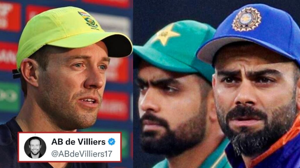 AB de Villiers has his say on Virat Kohli vs Babar Azam debate.
