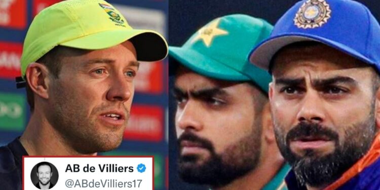 AB de Villiers has his say on Virat Kohli vs Babar Azam debate.
