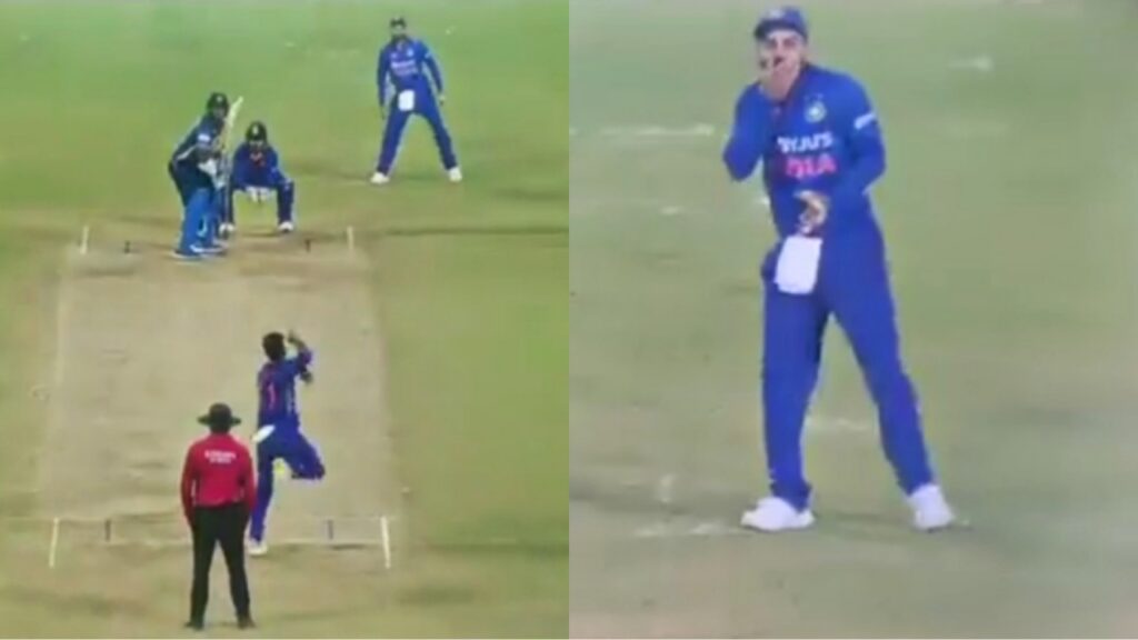 Shreyas Iyer bowling left Virat Kohli stunned.
