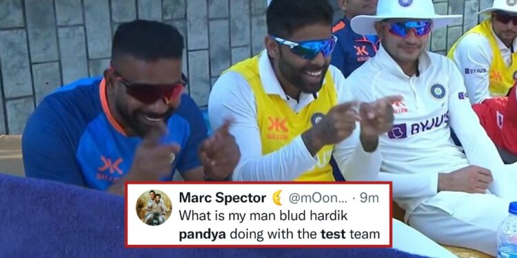 Hardik Pandya in test