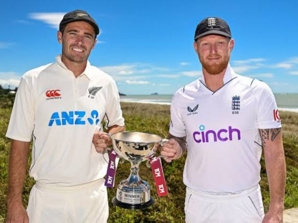 New Zealand vs England 2023 Test Live Telecast Channel in India.