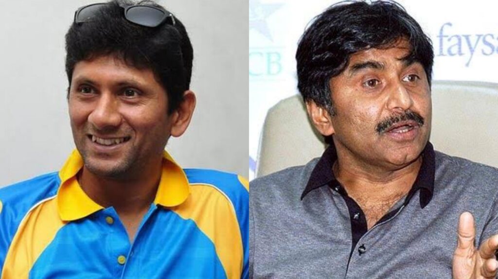 Venkatesh Prasad and Javed Miandad.