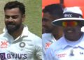 Virat Kohli and Nitin Menon.