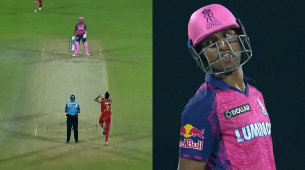 IPL 2023 Arshdeep Singh's deceptive run-up forces Dhruv Jurel to pull out at the last moment