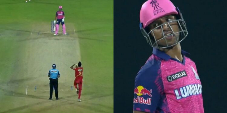 IPL 2023 Arshdeep Singh's deceptive run-up forces Dhruv Jurel to pull out at the last moment