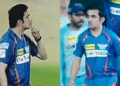 Gautam Gambhir shuts RCB crowd
