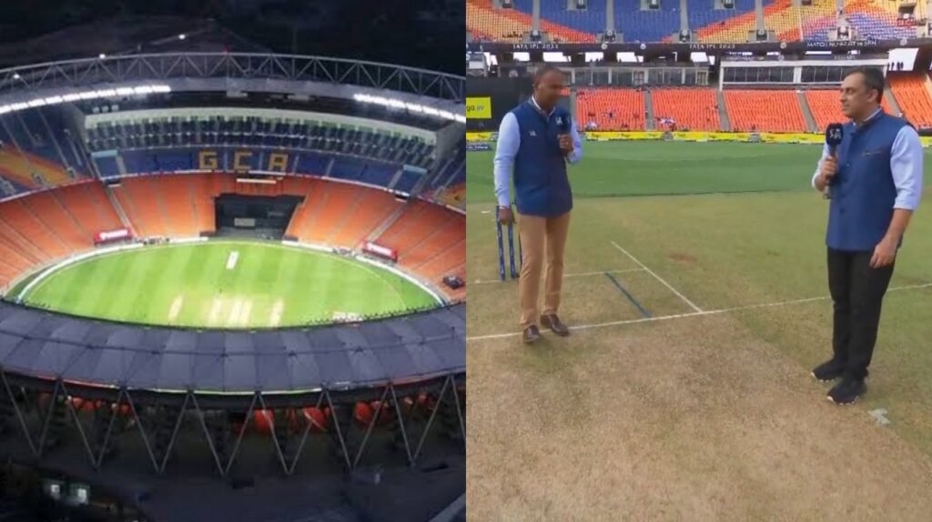 Ahmedabad Cricket Stadium pitch report for IPL 2023 and T20 records.