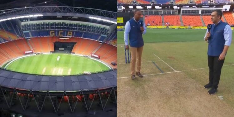 Ahmedabad Cricket Stadium pitch report for IPL 2023 and T20 records.