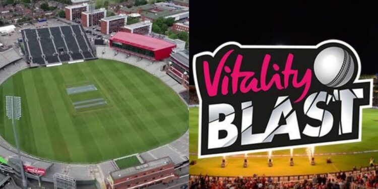 Emirates Old Trafford Manchester Pitch Report and T20 Blast Records.