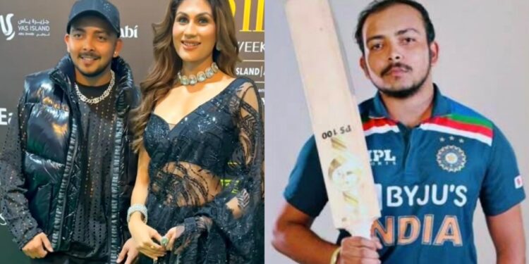 Prithvi Shaw Goes Public With His Relationship With Actress Nidhi Tapadia At Iifa Awards