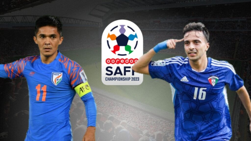 India vs Kuwait Football live telecast in SAFF Championship