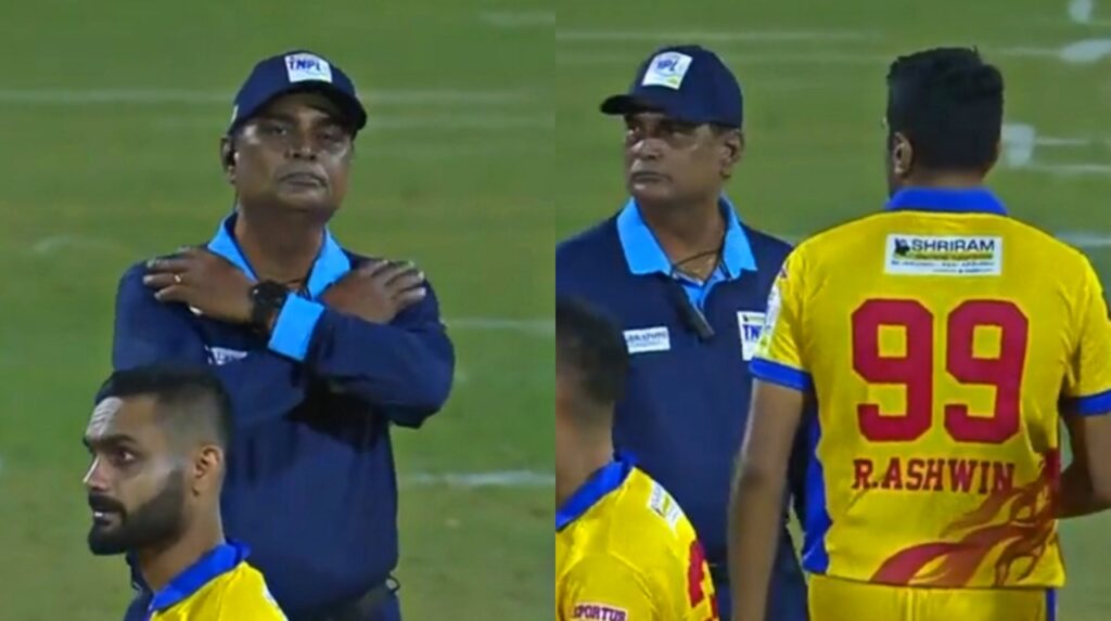 R Ashwin challenges third umpire's decision
