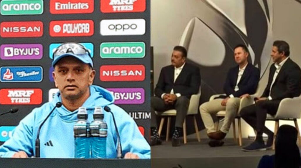 Rahul Dravid attended conference ahead of WTC Final