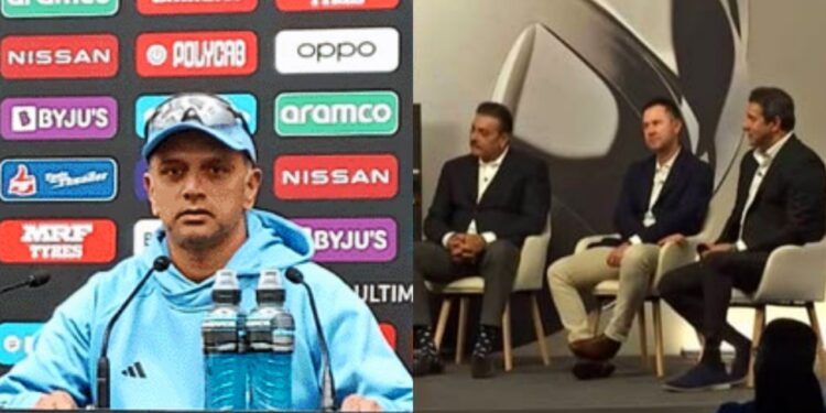 Rahul Dravid attended conference ahead of WTC Final