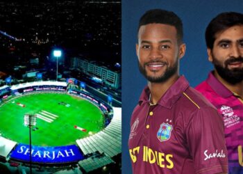 Sharjah Cricket Stadium Pitch Report for WI vs UAE ODI.