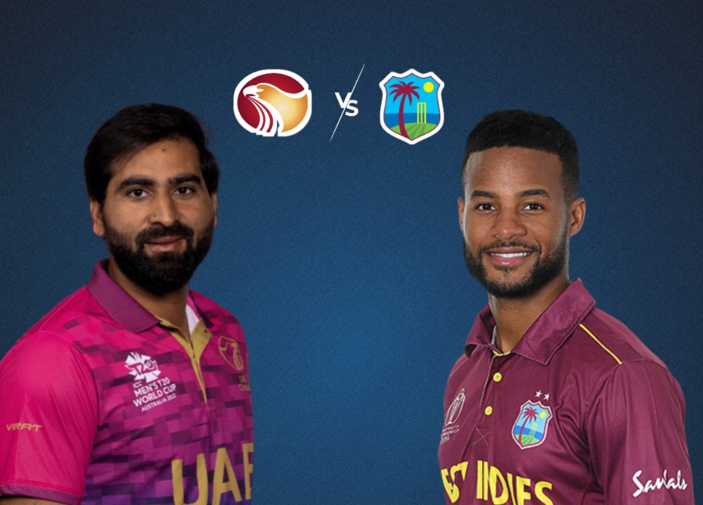 WI vs UAE Live Telecast in India Where to watch West Indies vs UAE