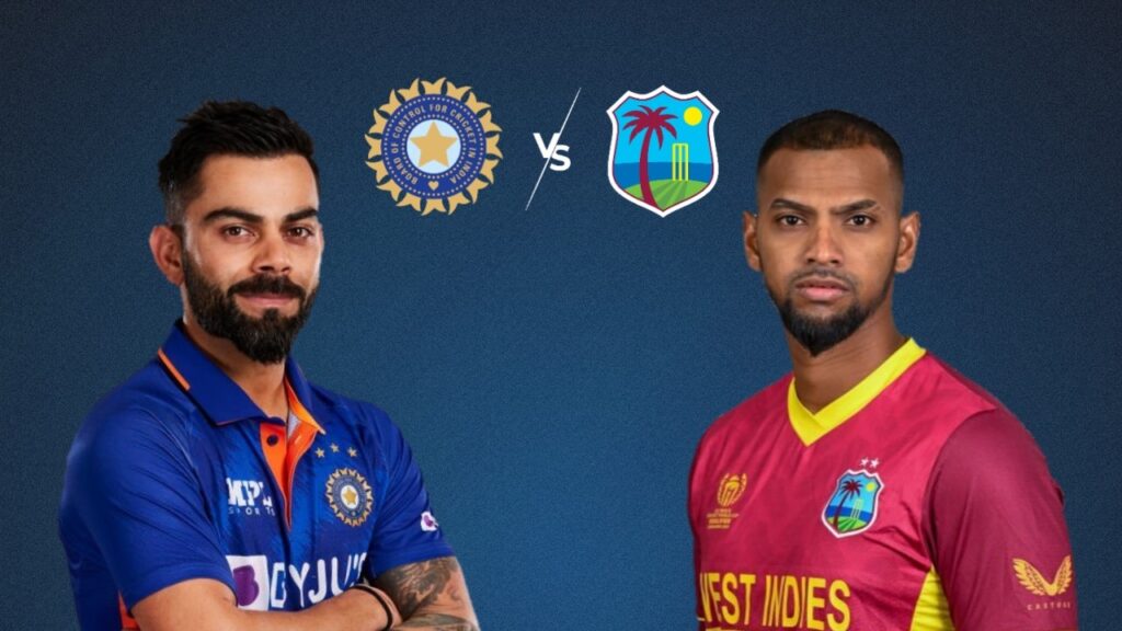 India vs West Indies Live Telecast in India