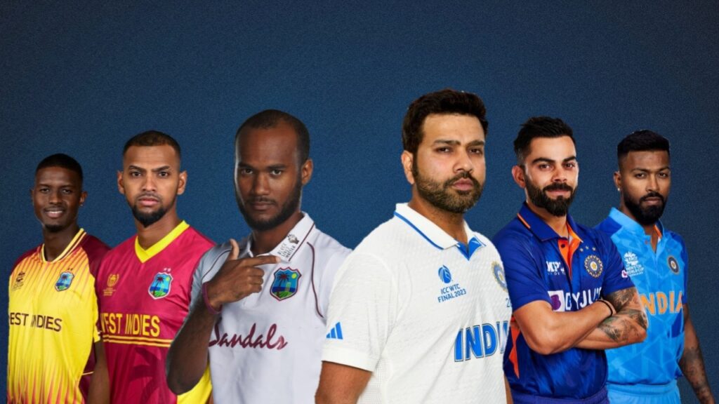 India vs West Indies live telecast channel in India