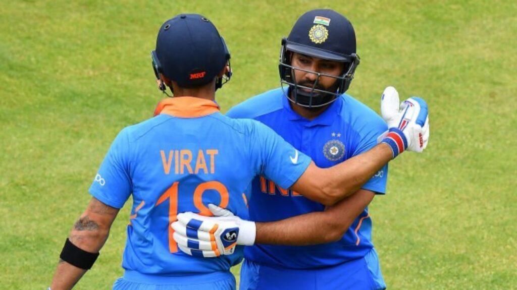 Virat Kohli and Rohit Sharma