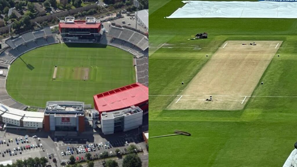 Manchester pitch report for Test match.