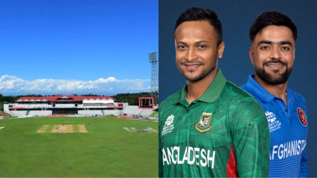 Sylhet Cricket Stadium pitch report for BAN vs AFG T20.