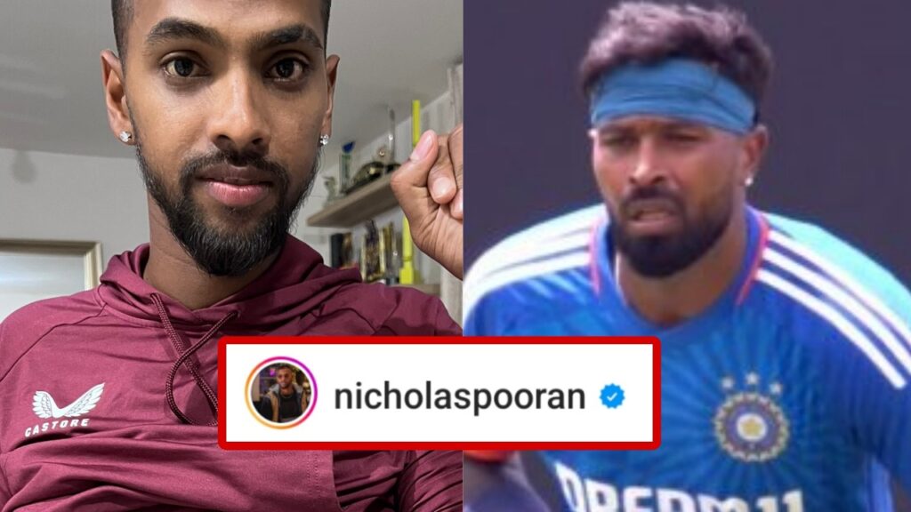 Nicholas Pooran trolls Hardik Pandya