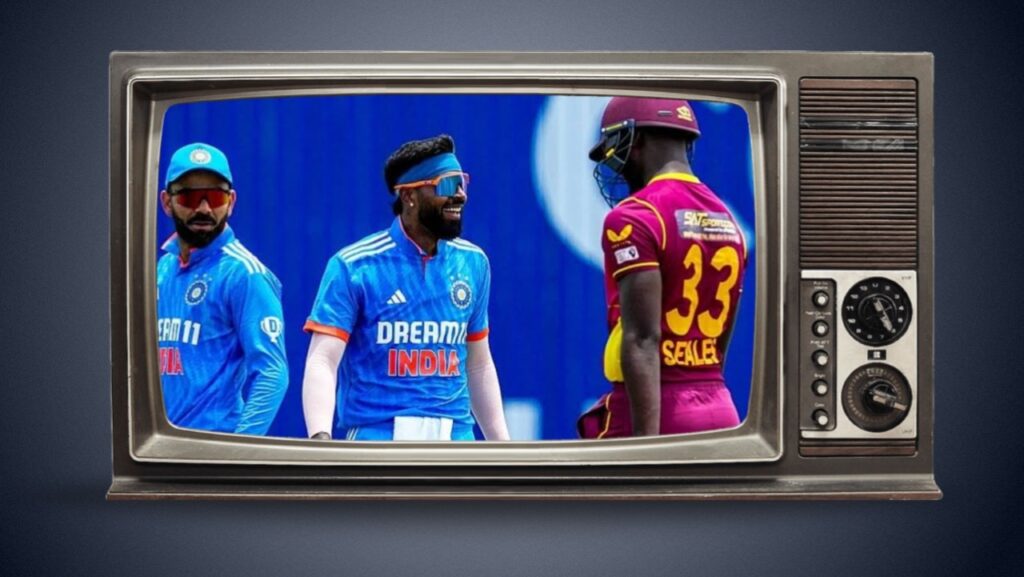 IND vs WI T20 Live Channel