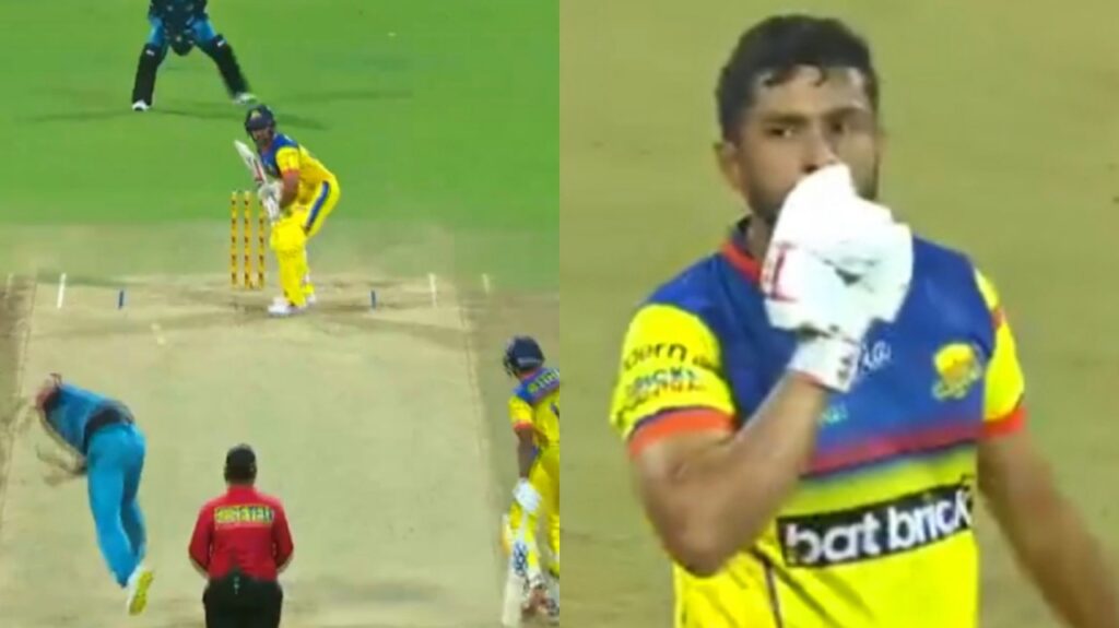 Karun Nair in Maharaja Trophy KSCS