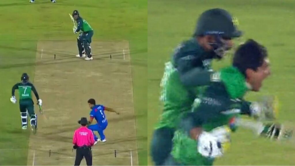 Naseem Shah finish in PAK vs AFG ODI