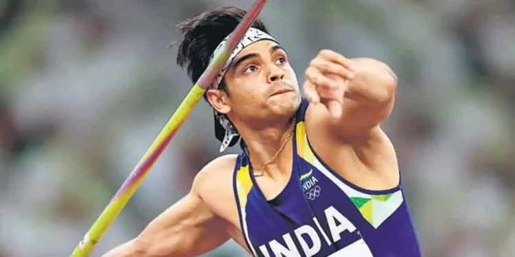 Neeraj Chopra in World Athletics Championships 2023