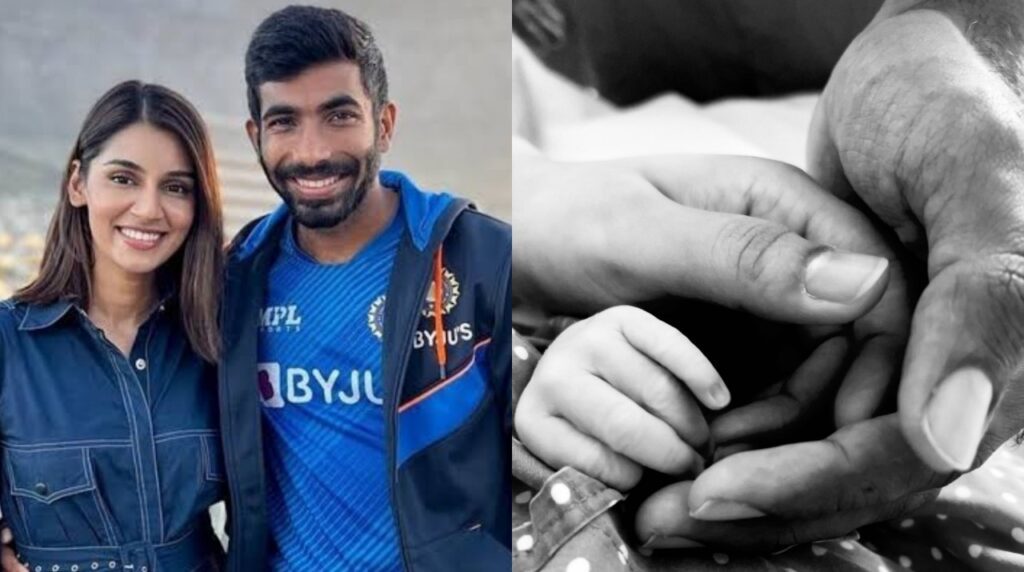 Bumrah shares glipses of son Angad Bumrah