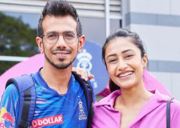 Yuzvendra Chahal's wife featured in WOrld Cup 2023 anthem