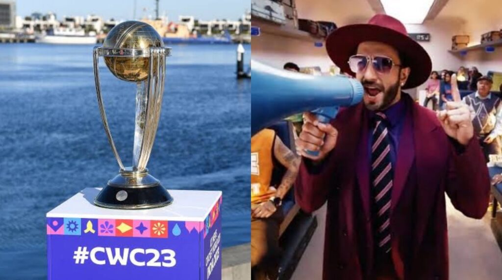 Ranveer Singh starred in Cricket World Cup 2023 Anthem