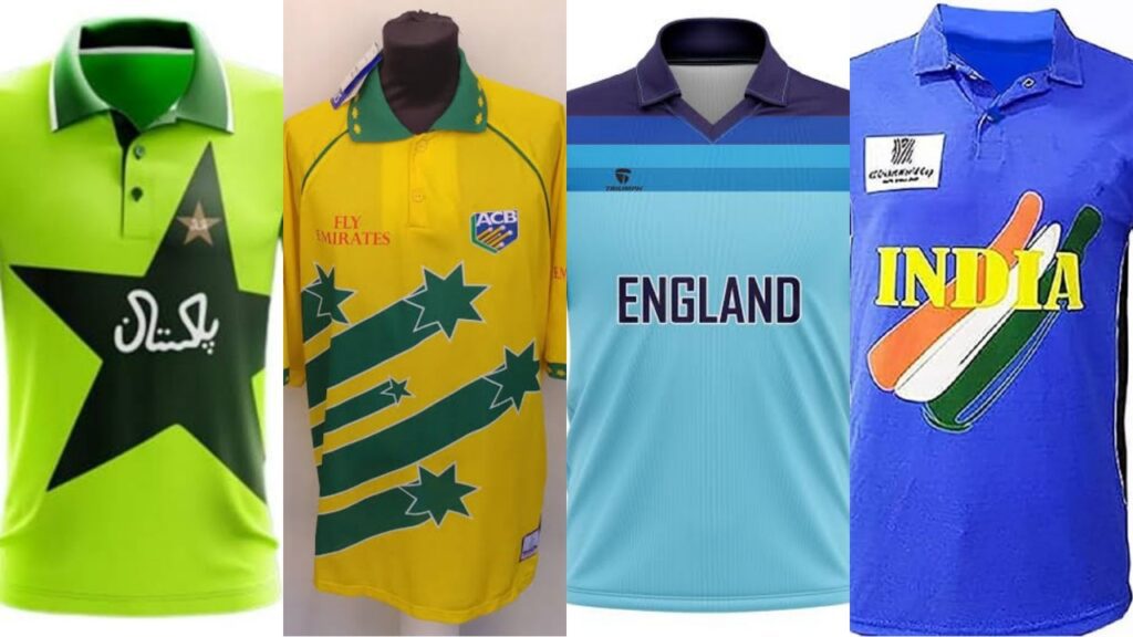 CWC Jerseys ranked by Cricket Australia