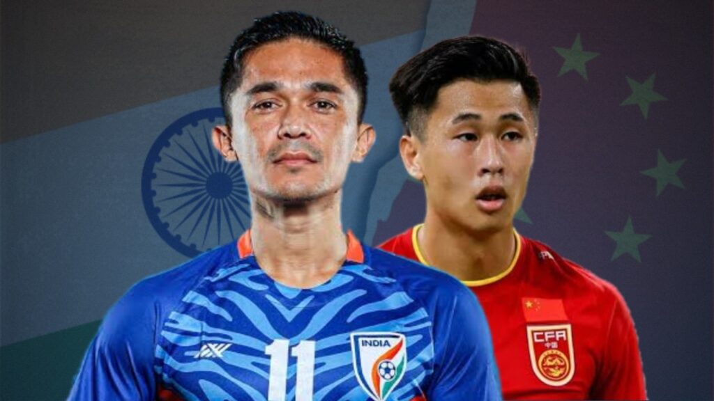 India vs China football live streaming