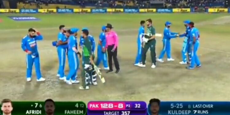 Pakistan played with only 8 wickets.