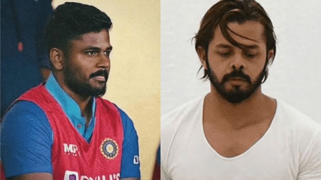 Sanju Samson and S Sreesanth