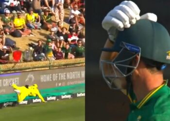 Sean Abbott catch vs South Africa