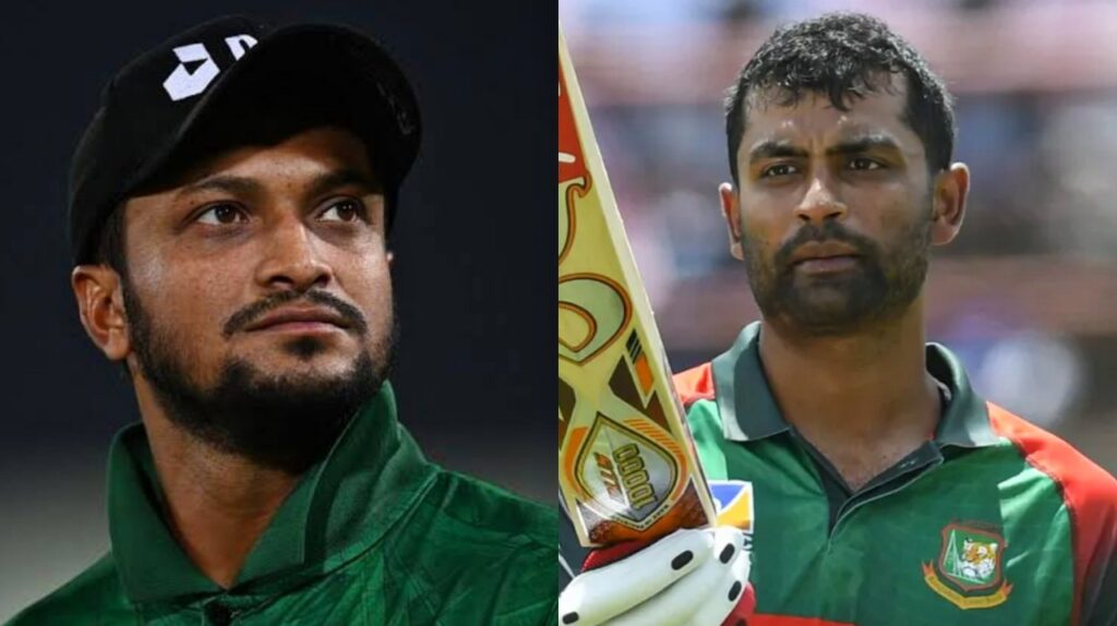 Shakib Al Hasan and Tamim Iqbal